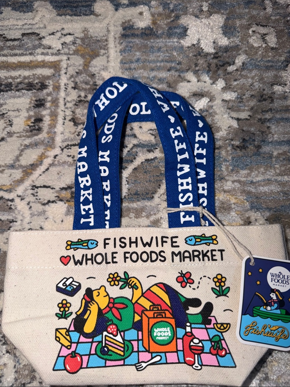 Fishwife x Whole Foods Market Canvas Tote